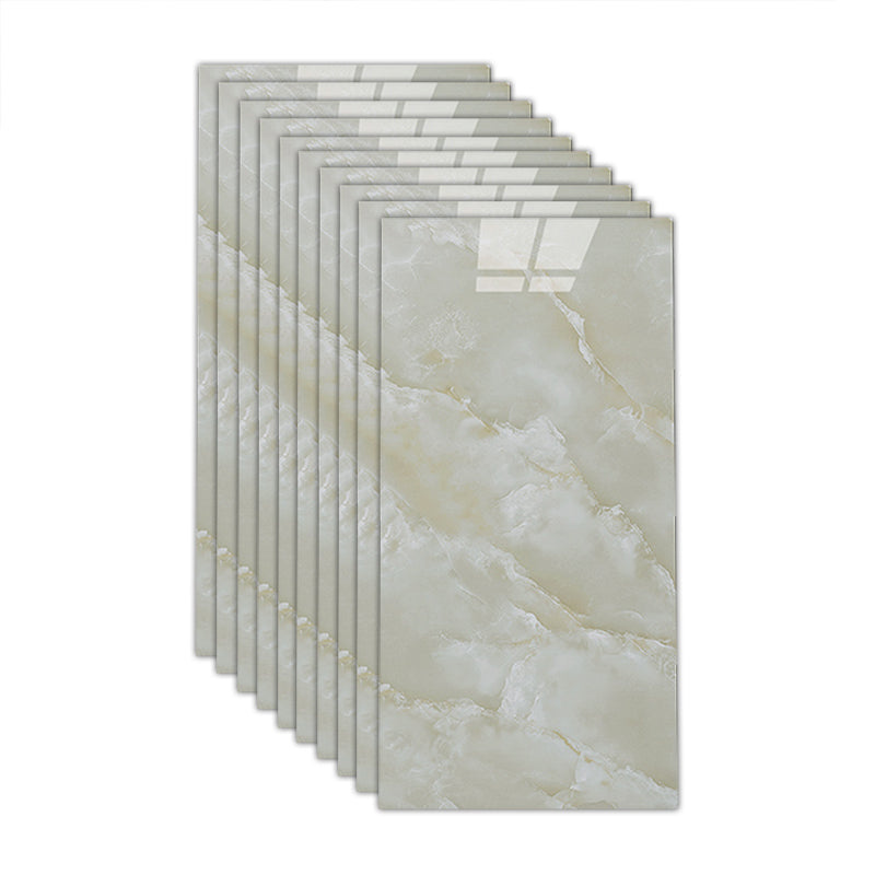 BowLift | Modern Marbling Single Plate Waterproof Back Wall Rectangular Wall Tile
