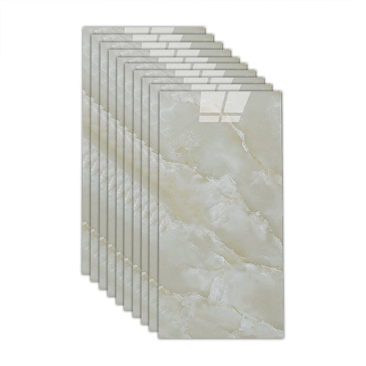 BowLift | Modern Marbling Single Plate Waterproof Back Wall Rectangular Wall Tile