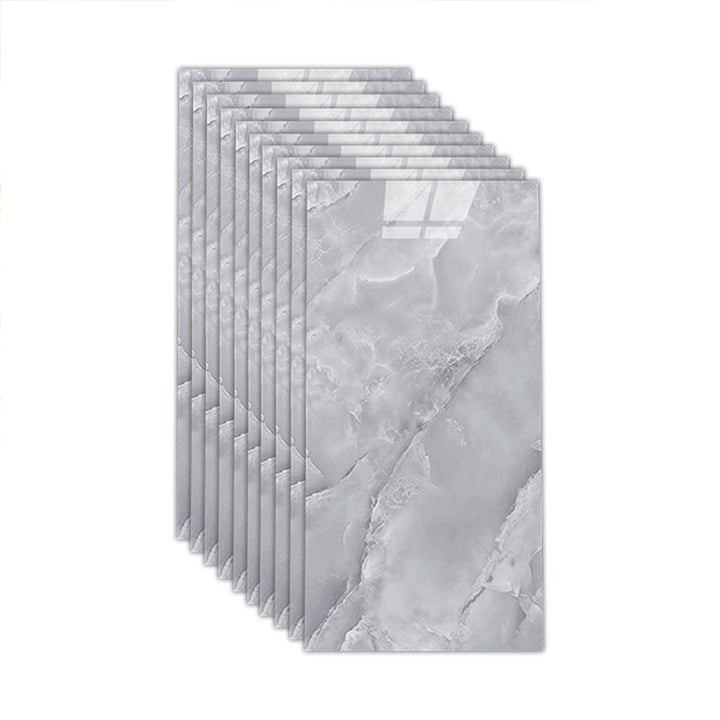 BowLift | Modern Marbling Single Plate Waterproof Back Wall Rectangular Wall Tile