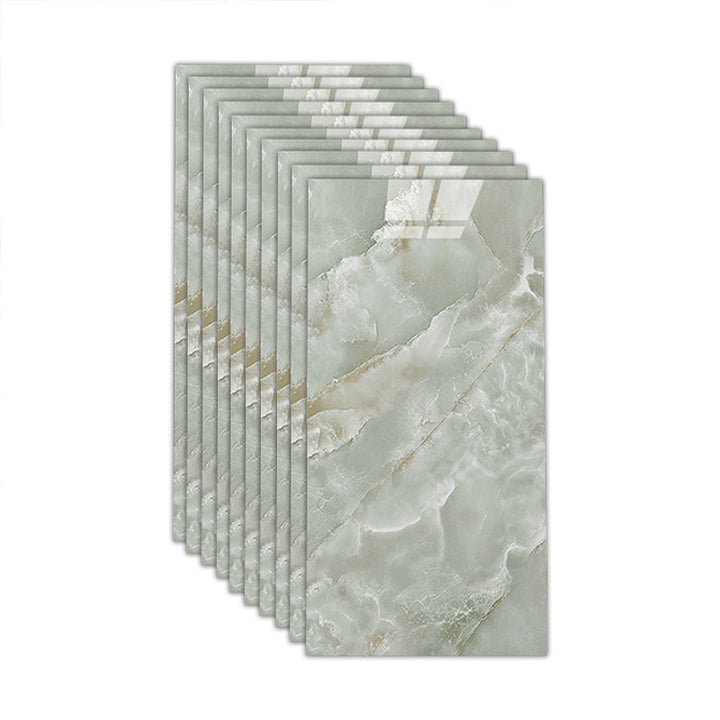 BowLift | Modern Marbling Single Plate Waterproof Back Wall Rectangular Wall Tile