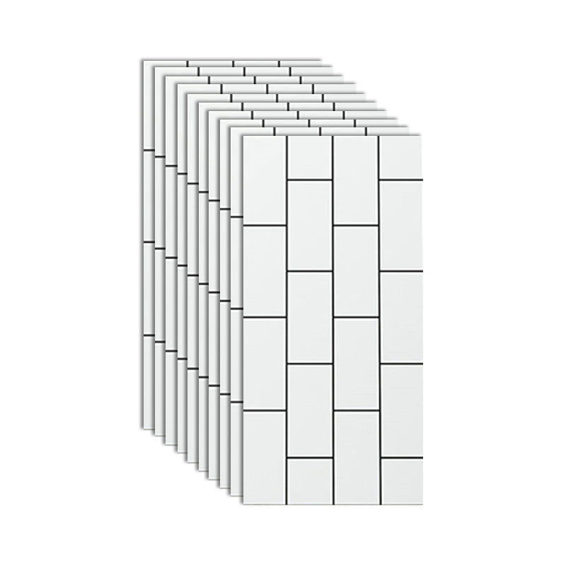 BowLift | Single Tile Wallpaper Rectangular Peel and Stick Tile Backdrop with Stain Resistant