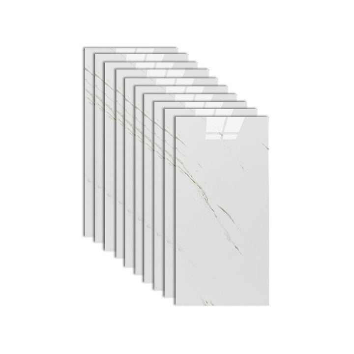 BowLift | Single Tile Wallpaper Rectangular Peel and Stick Tile Backdrop with Stain Resistant