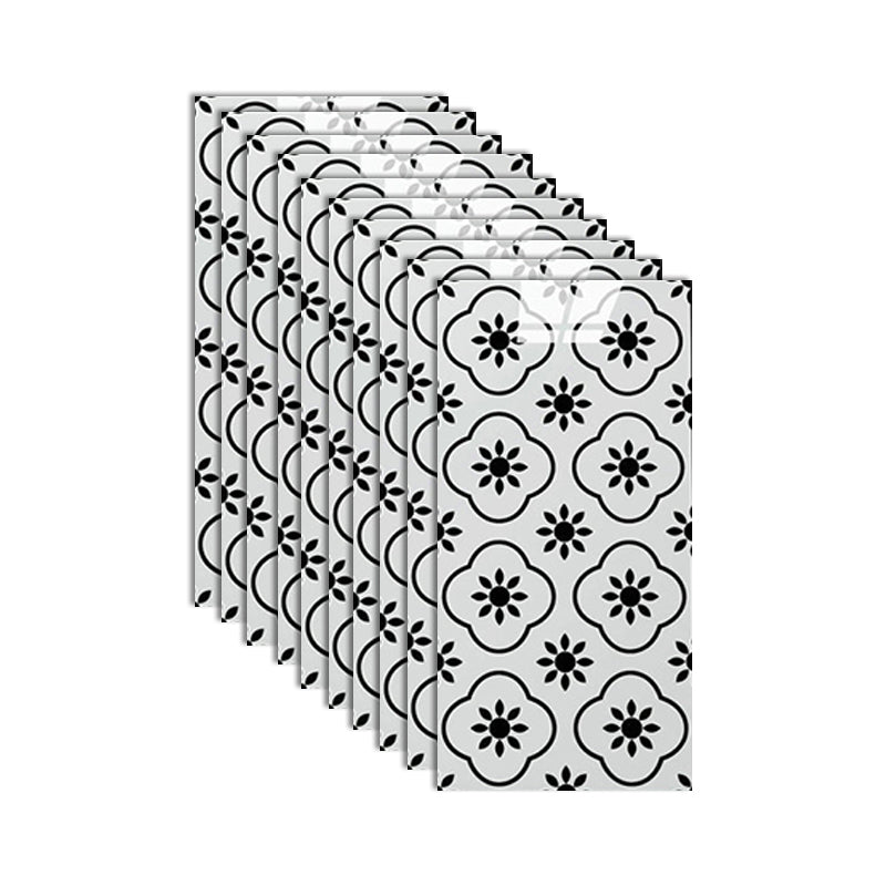 BowLift | Single Tile Wallpaper Rectangular Peel and Stick Tile Backdrop with Stain Resistant