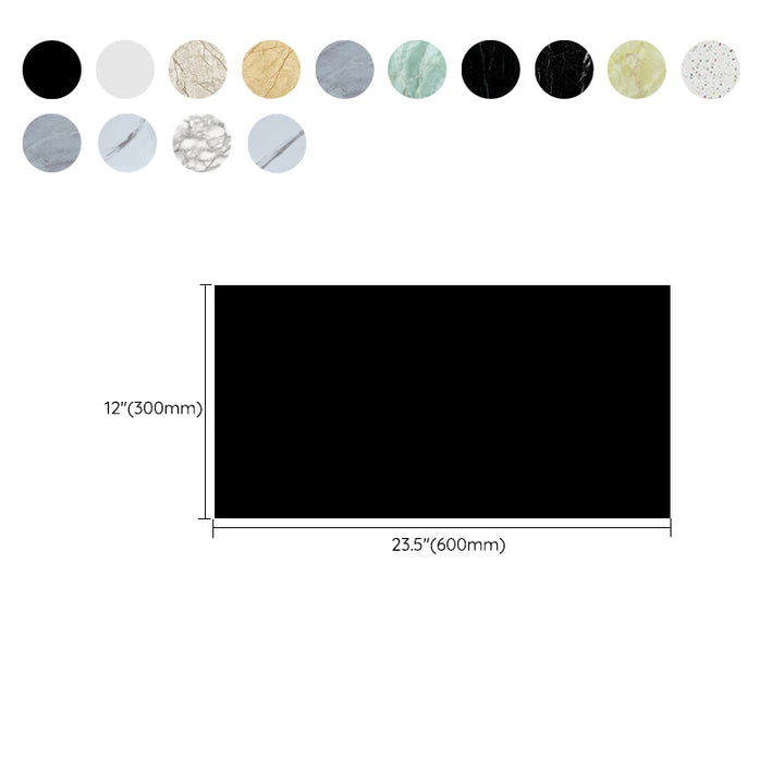 BowLift | Single Tile Wallpaper PVC Rectangular Peel and Stick Splashback