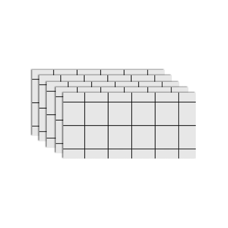 BowLift | PVC Peel and Stick Wall Cladding Rectangular Single Panels Wallpaper