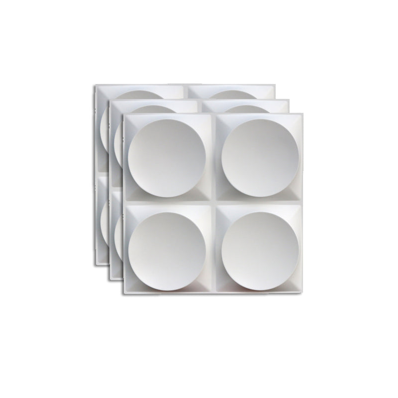 BowLift | Modern Style PVC Wall Panel Living Room Peel and Stick Wall Covering 3D Wall Covering