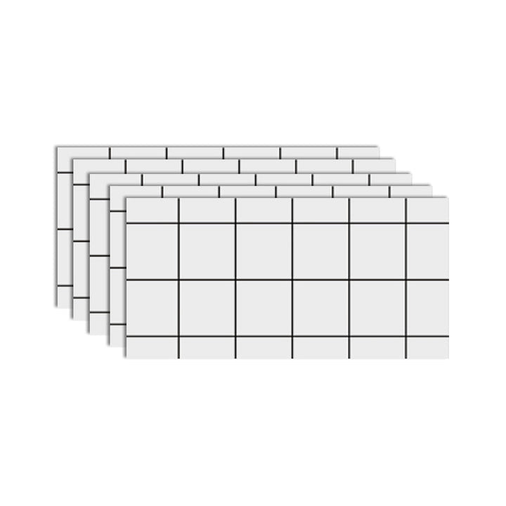 BowLift | Single Tile Wallpaper Plastic Rectangular Peel and Stick Tile with Waterproof
