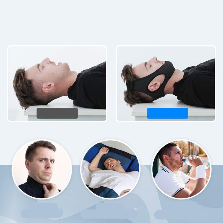 BowLift | SnoreGuard - Comfortable Chin Strap for Better Sleep