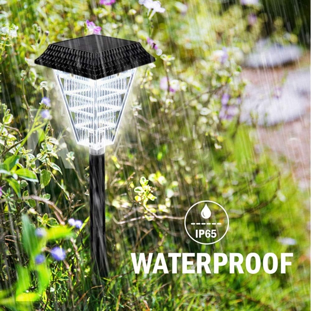 BowLift | Solar LED Path Lights with Crystal Light Effect – Waterproof Outdoor Lighting for Garden and Driveway