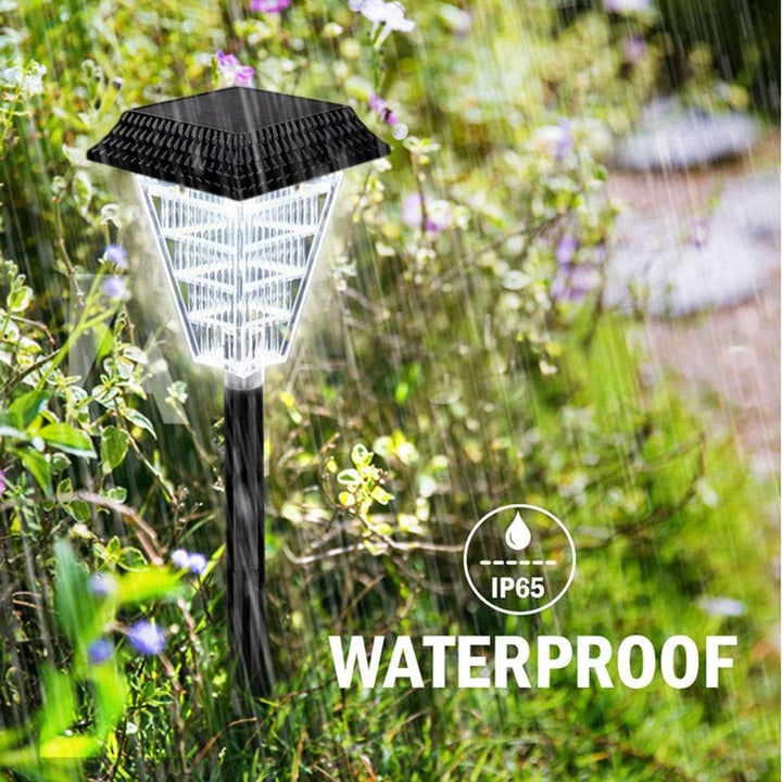BowLift | Solar LED Path Lights with Crystal Light Effect – Waterproof Outdoor Lighting for Garden and Driveway