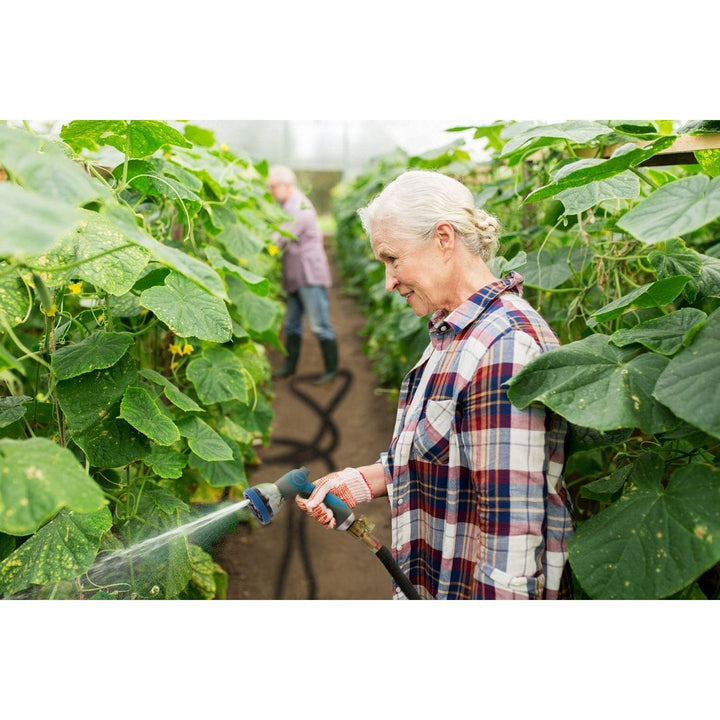 BowLift | UltraFlow Hose Nozzle | 10-Pattern High-Pressure Sprayer for Garden