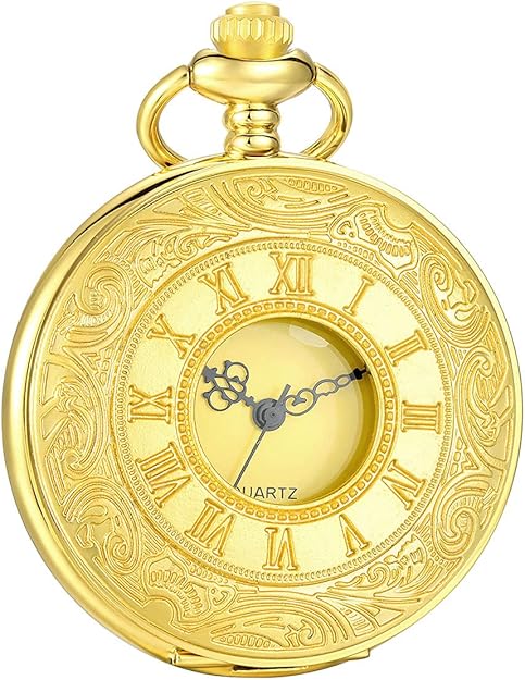 Classic Retro Pocket Watch for Men Bowlift