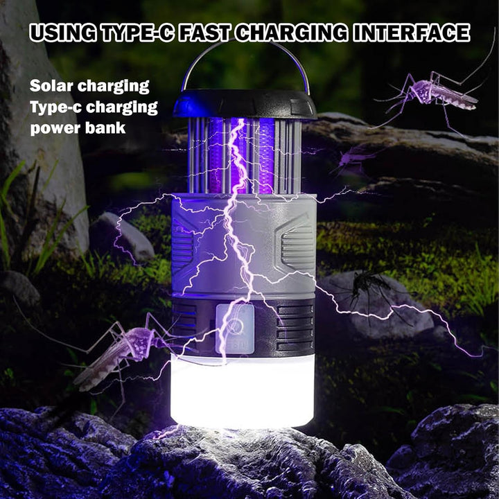 BowLift | Solar Charging Fly Trap Light with UV Lamp – Zynora