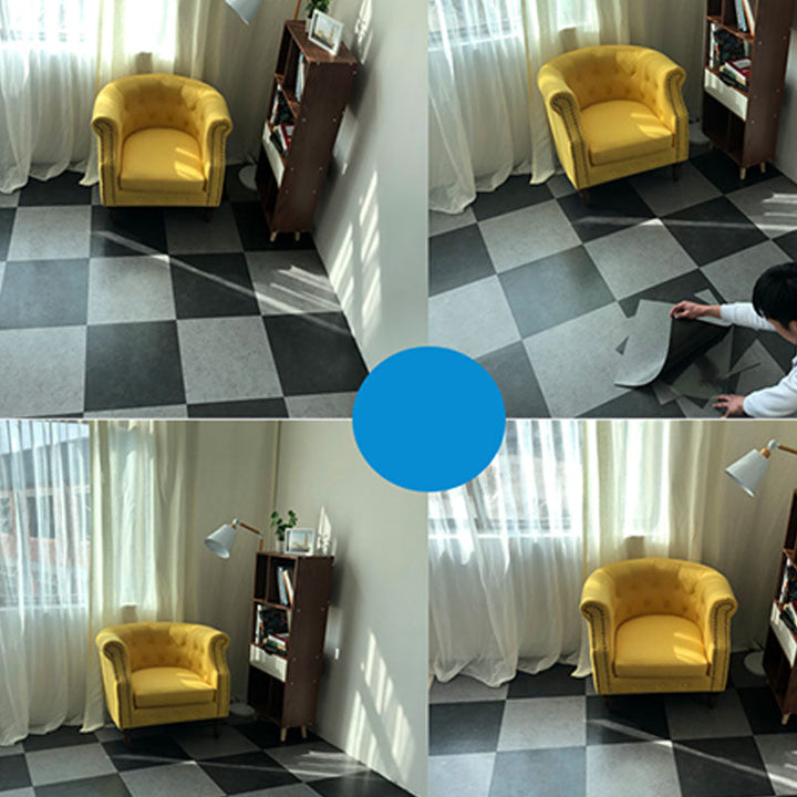 BowLift | Peel and stick flooring vinyl square marble print indoor flooring vinyl