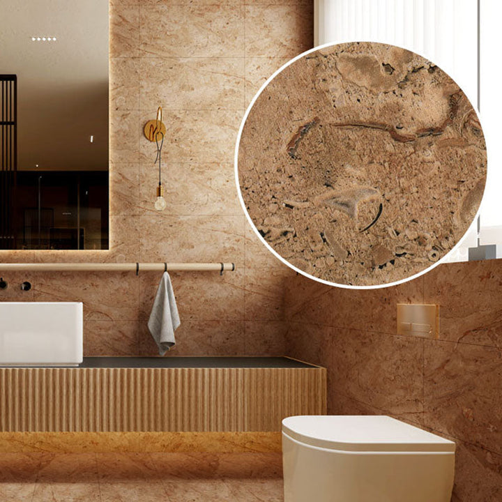 BowLift | PVC Floor Stone Design Peel Stick Marble Matte Indoor Floor Vinyl