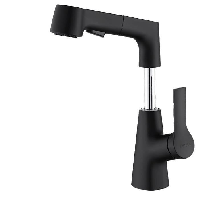 BowLift | Swivel Spout Sink Faucet Brass Bathroom Low Arc Mixer