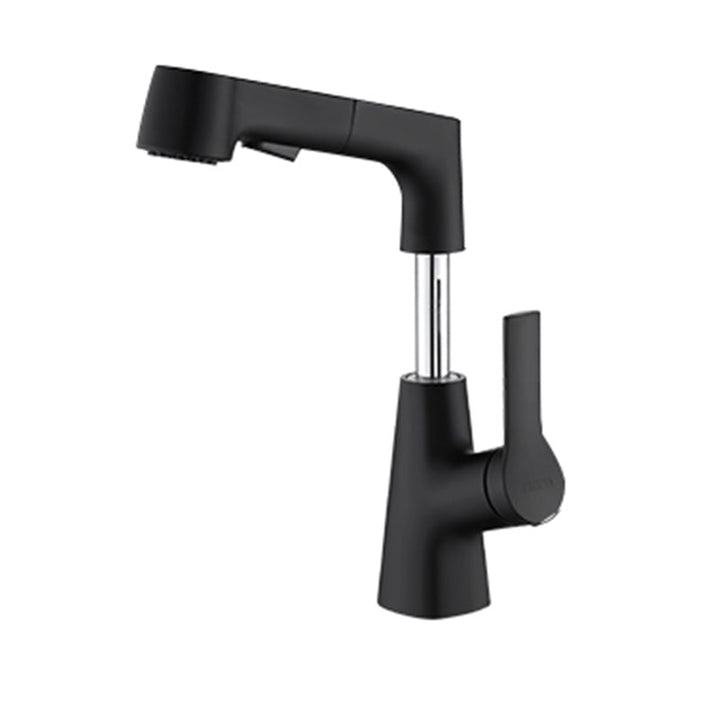 BowLift | Swivel Spout Sink Faucet Brass Bathroom Low Arc Mixer