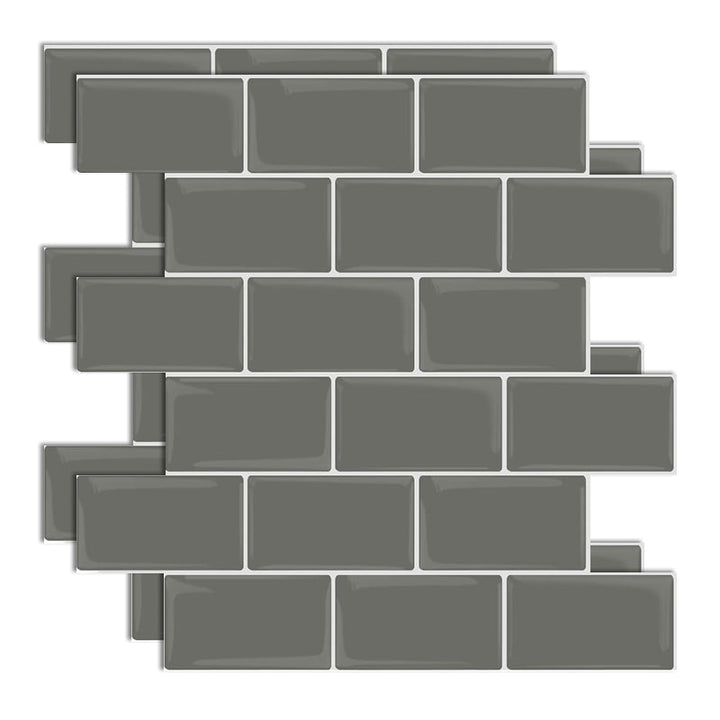 BowLift | Plastic Peel & Stick Subway Tile Modern Easy Peel & Stick Subway Tile