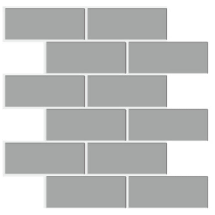 BowLift | Plastic Peel and Stick Tiles Subway Tiles Wallpapers for Kitchen and Bathroom