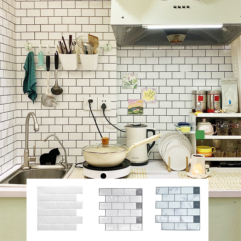 BowLift | PVC Peel-and-Stick Tiles Waterproof Peel-and-Stick Tiles with Square Shape
