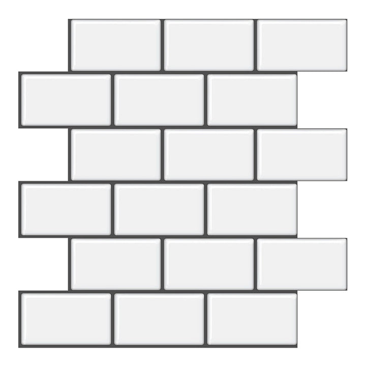 BowLift | PVC Subway Tiles Wall Wallpaper Waterproof Peel and Stick Splashback Tile