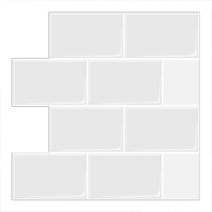 BowLift | PVC Subway Tiles Wall Wallpaper Waterproof Peel and Stick Splashback Tile