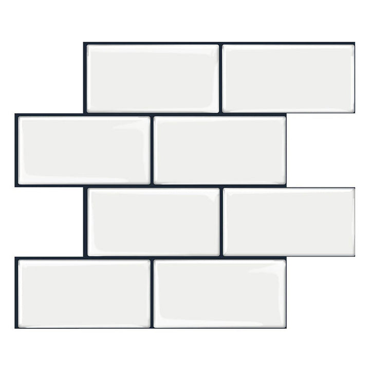 BowLift | PVC Subway Tiles Wall Wallpaper Waterproof Peel and Stick Splashback Tile
