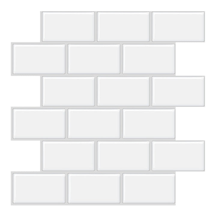BowLift | PVC Subway Tiles Wall Wallpaper Waterproof Peel and Stick Splashback Tile