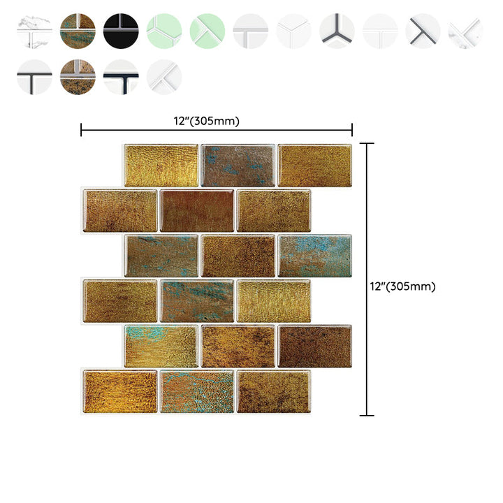 BowLift | PVC Subway Tiles Wall Wallpaper Waterproof Peel and Stick Splashback Tile