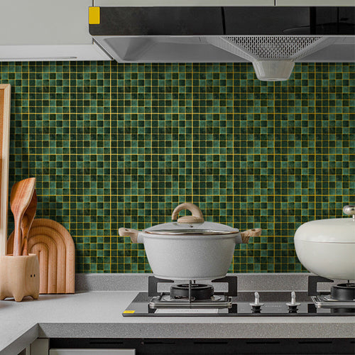 BowLift | Mosaic Tiles Wallpaper PVC Square Form Peel and Stick Tiles