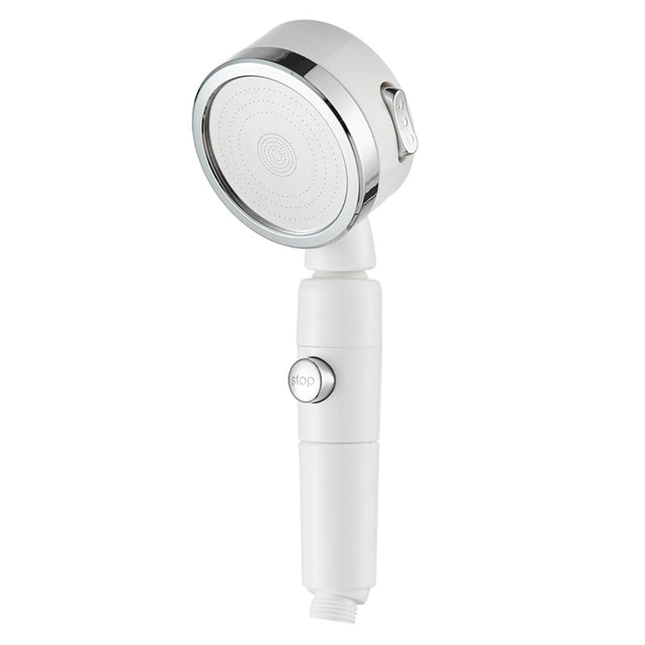 BowLift | Contemporary 3 Beam Shower Head Adjustable Spray Pattern Rotating Hand Shower