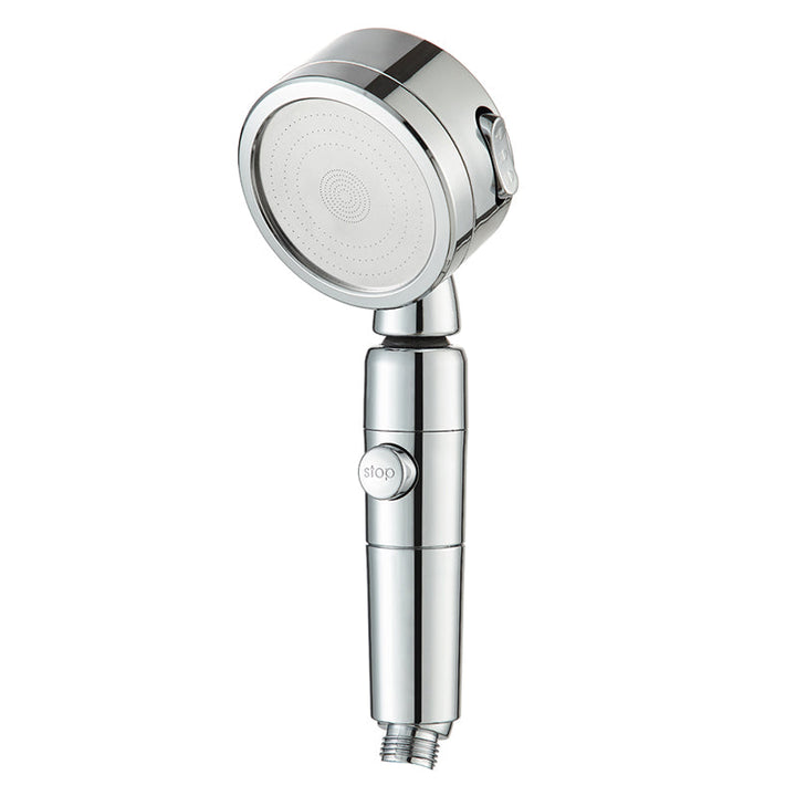 BowLift | Contemporary 3 Beam Shower Head Adjustable Spray Pattern Rotating Hand Shower
