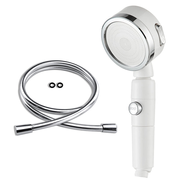 BowLift | Contemporary 3 Beam Shower Head Adjustable Spray Pattern Rotating Hand Shower