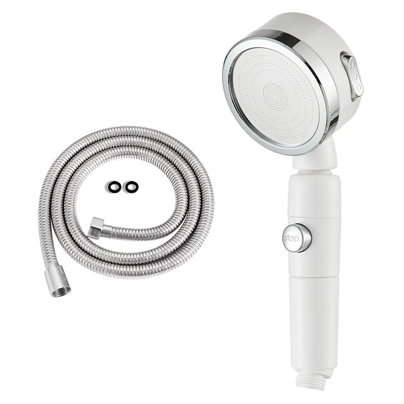 BowLift | Contemporary 3 Beam Shower Head Adjustable Spray Pattern Rotating Hand Shower