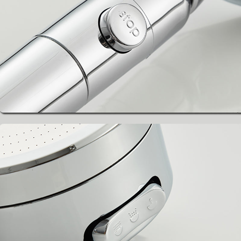 BowLift | Contemporary 3 Beam Shower Head Adjustable Spray Pattern Rotating Hand Shower