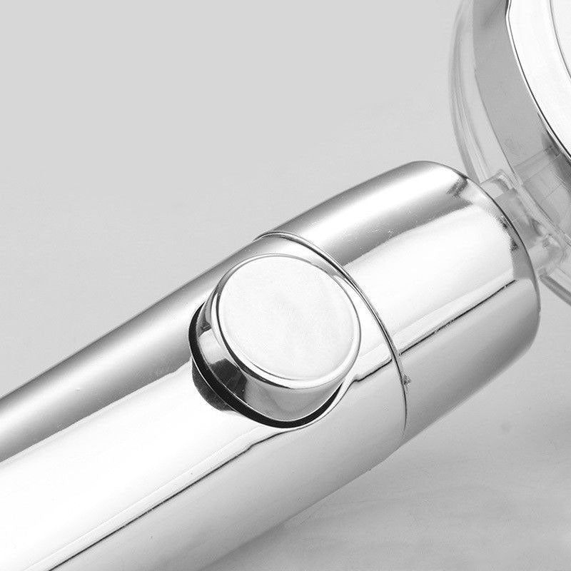 BowLift | Contemporary Handheld Supercharged Shower Head Round Spray Head