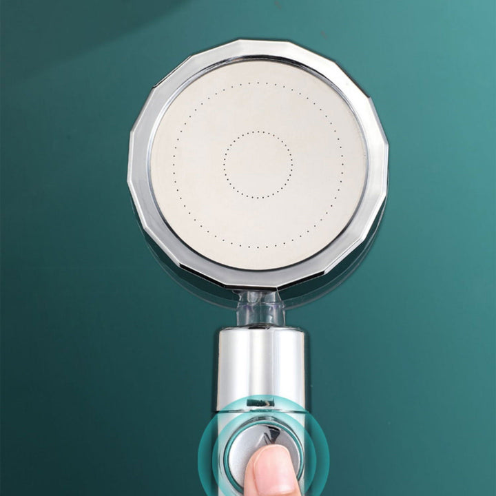 BowLift | Contemporary Handheld Supercharged Shower Head Round Spray Head