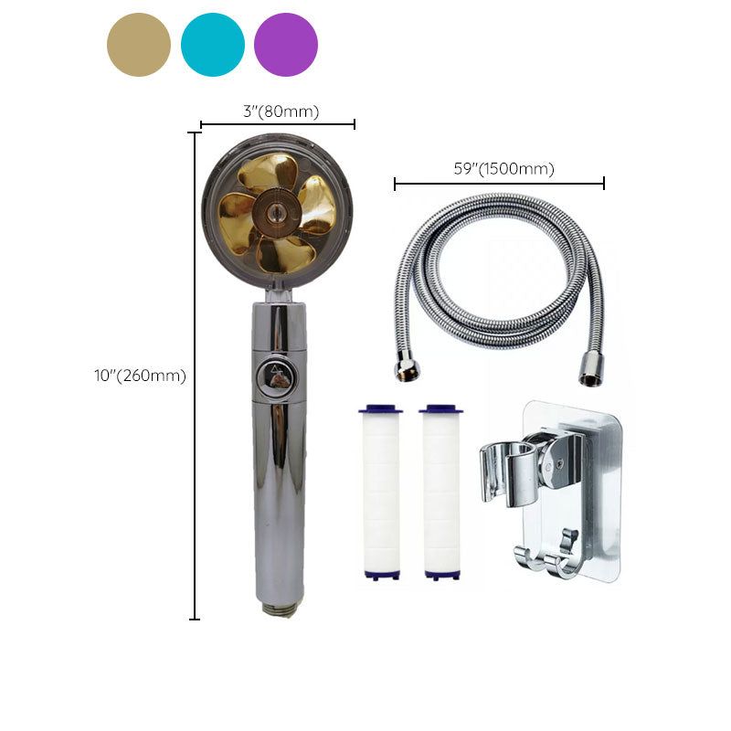 BowLift | Contemporary Handheld Supercharged Shower Head Round Spray Head