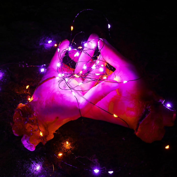 BowLift | Outdoor Solar Powered Red Fairy Lights