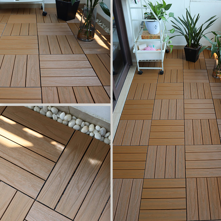 BowLift | Square Click Parquet Tiles Composite Tiles Striped Pattern Tile Set