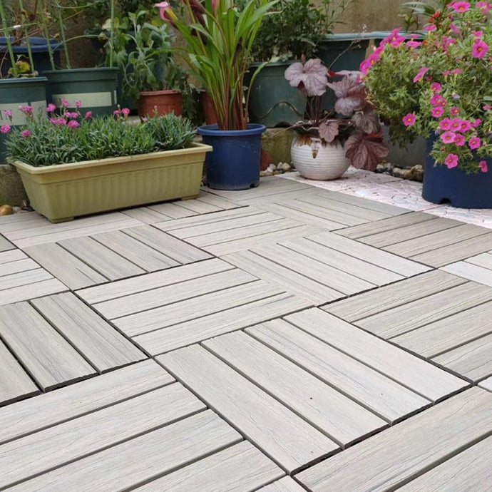 BowLift | Modern Floor Tiles Outdoor Waterproof Rectangular Wood Decking