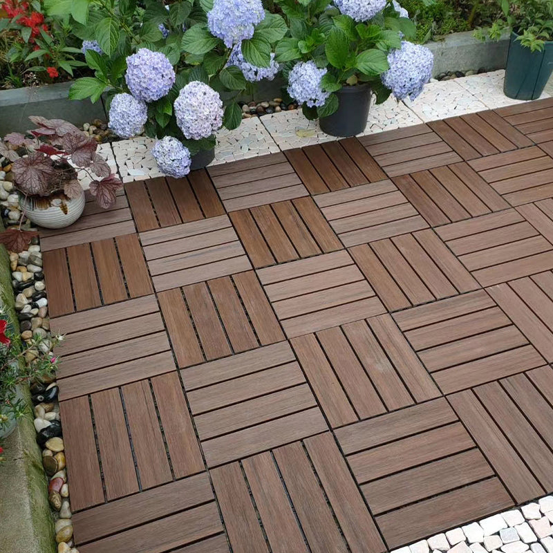BowLift | Modern Floor Tiles Outdoor Waterproof Rectangular Wood Decking