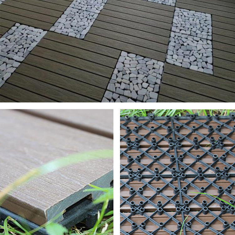 BowLift | Modern Floor Tiles Outdoor Waterproof Rectangular Wood Decking