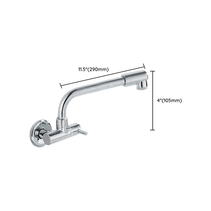 BowLift | Wall-mounted metal bathtub filler with low arc waterfall bathtub faucet