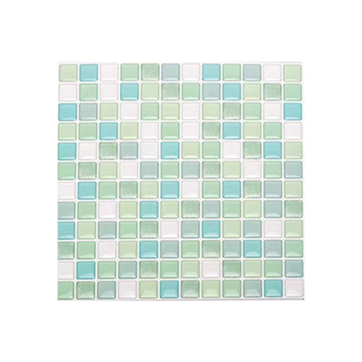 BowLift | Plastic Peel & Stick Mosaic Tile Waterproof Peel & Stick Mosaic Tile with Square Shape