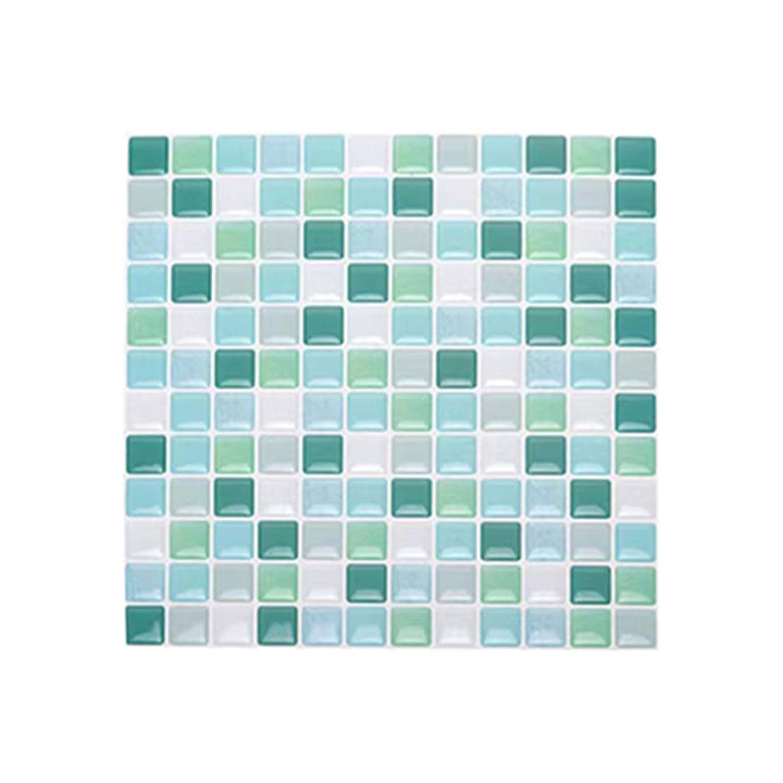 BowLift | Plastic Peel & Stick Mosaic Tile Waterproof Peel & Stick Mosaic Tile with Square Shape