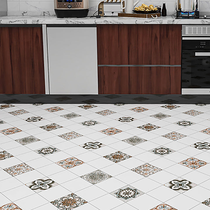 BowLift | Vinyl flooring Peel and Stick floral pattern wall and floor vinyl