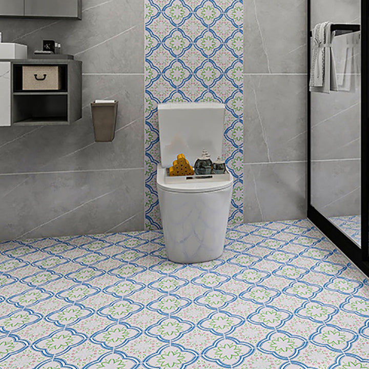 BowLift | Vinyl flooring Peel and Stick floral pattern wall and floor vinyl