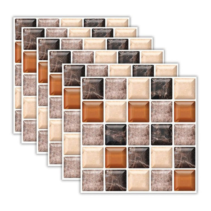 BowLift | Mosaic Tiles Wallpaper PVC Waterproof Peel & Stick Mosaic Tiles