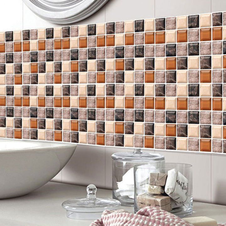 BowLift | Mosaic Tiles Wallpaper PVC Waterproof Peel & Stick Mosaic Tiles